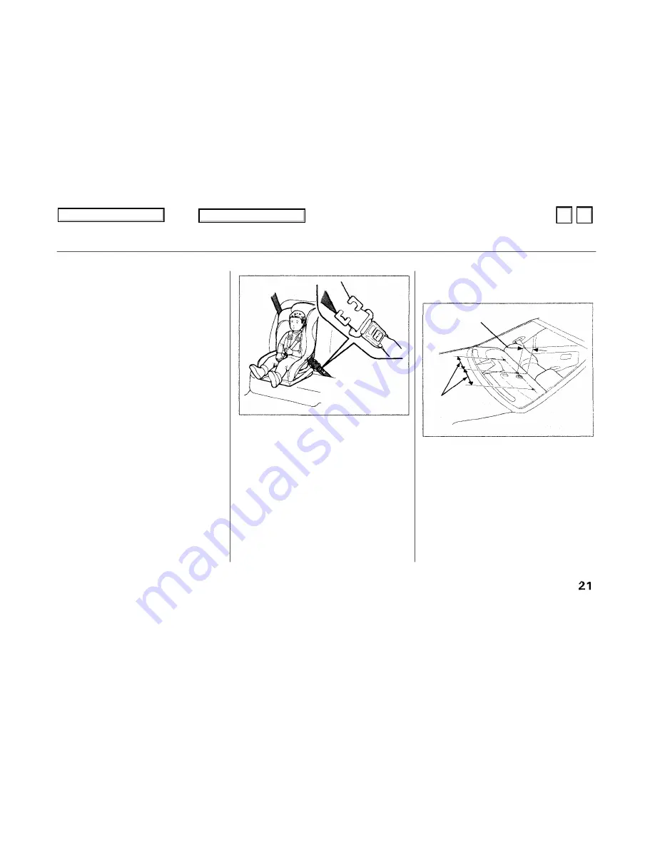 Honda Civic Sedan 1993 Owner'S Manual Download Page 23