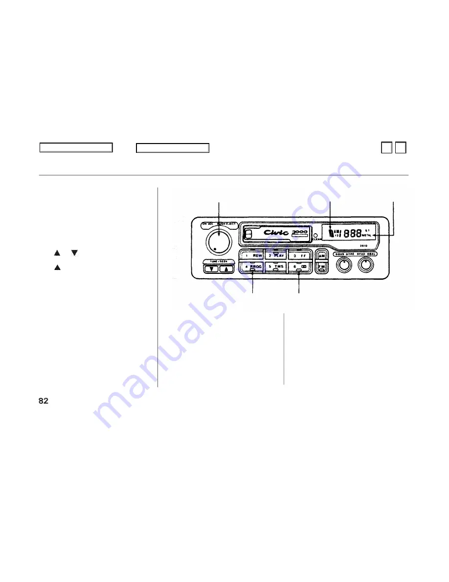 Honda Civic Sedan 1993 Owner'S Manual Download Page 83