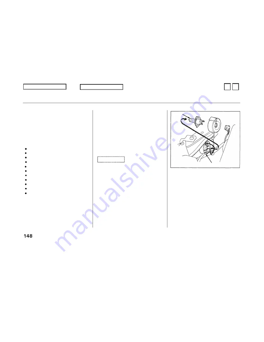 Honda Civic Sedan 1993 Owner'S Manual Download Page 148