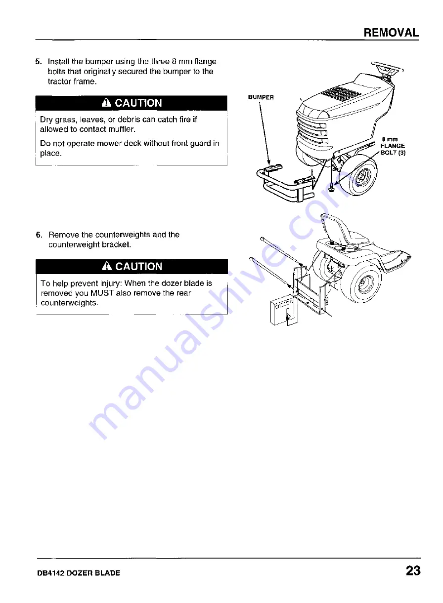 Honda DB4142 Operator'S Manual Download Page 25