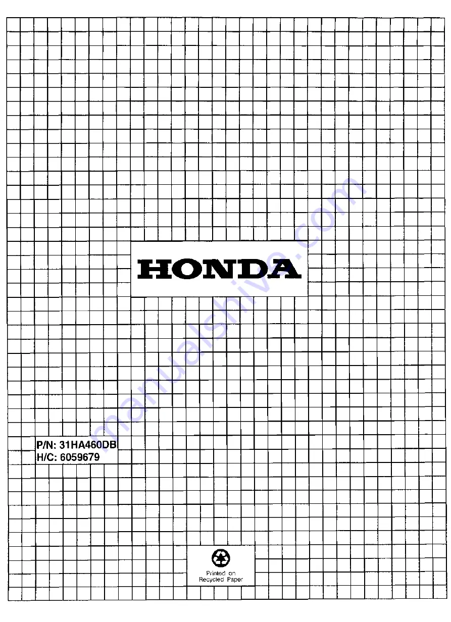 Honda DB4142 Operator'S Manual Download Page 32