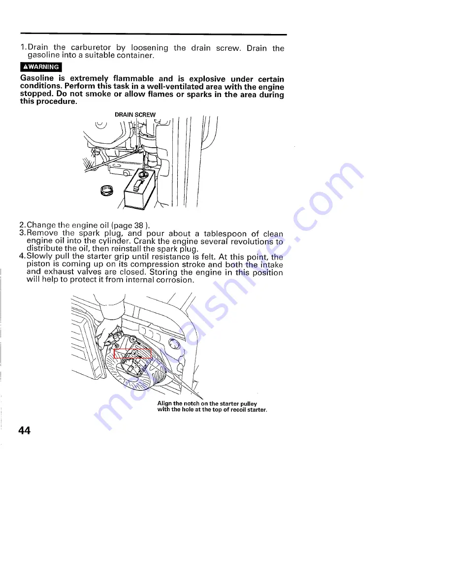 Honda EB5000X Скачать руководство пользователя страница 46