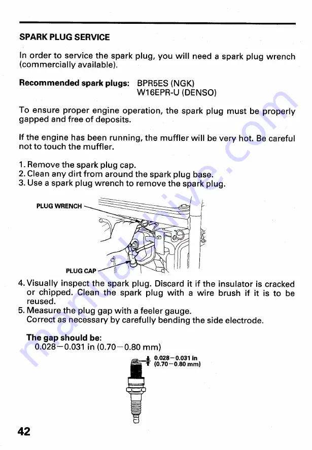 Honda EB6500SX Owner'S Manual Download Page 44