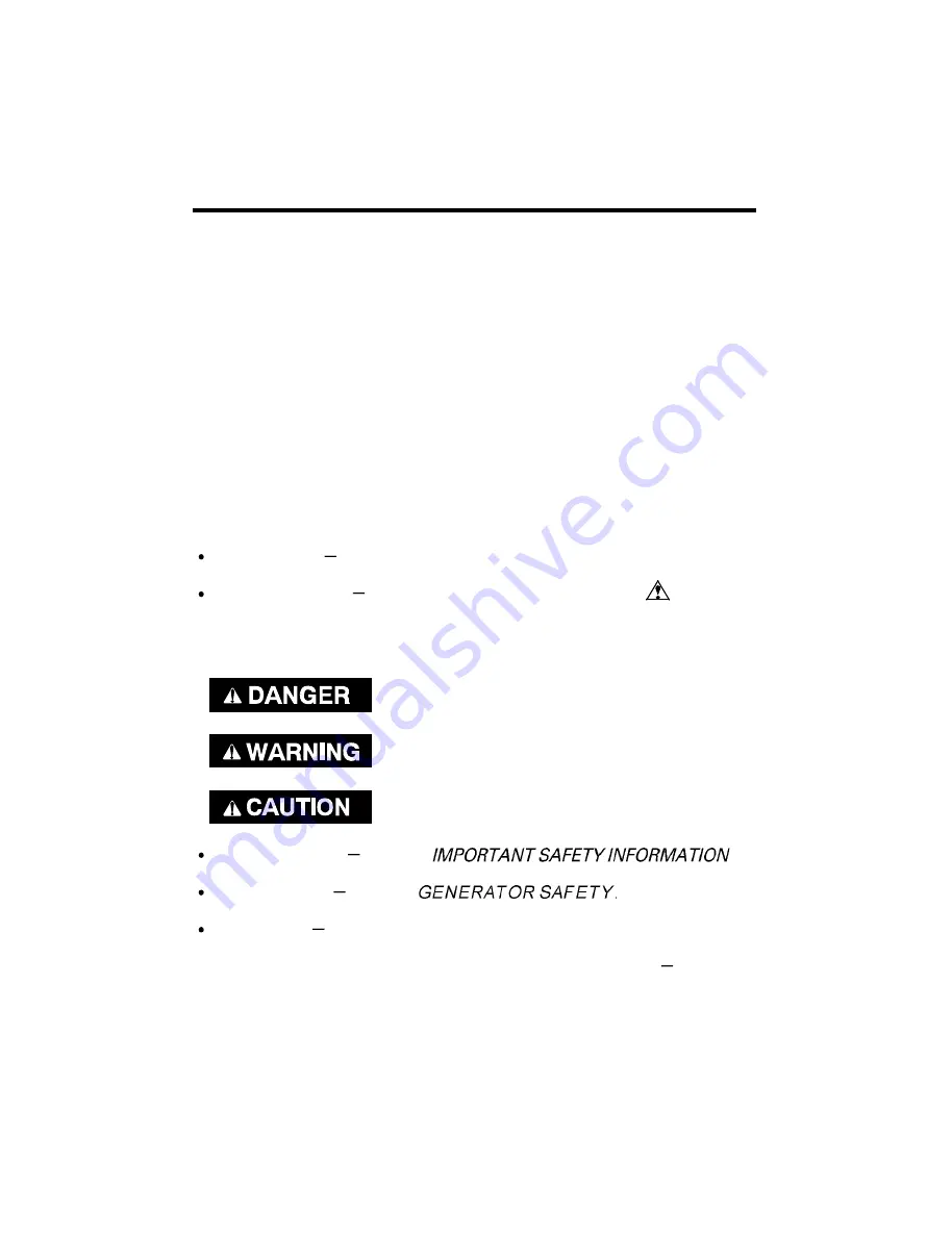 Honda EG4000CL Owner'S Manual Download Page 4