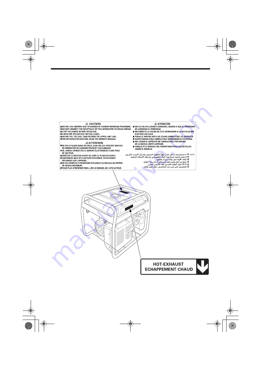 Honda EG6500CXS Owner'S Manual Download Page 54