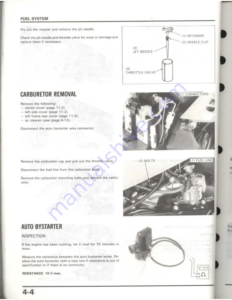 Honda Elite 50 LX Скачать руководство пользователя страница 33