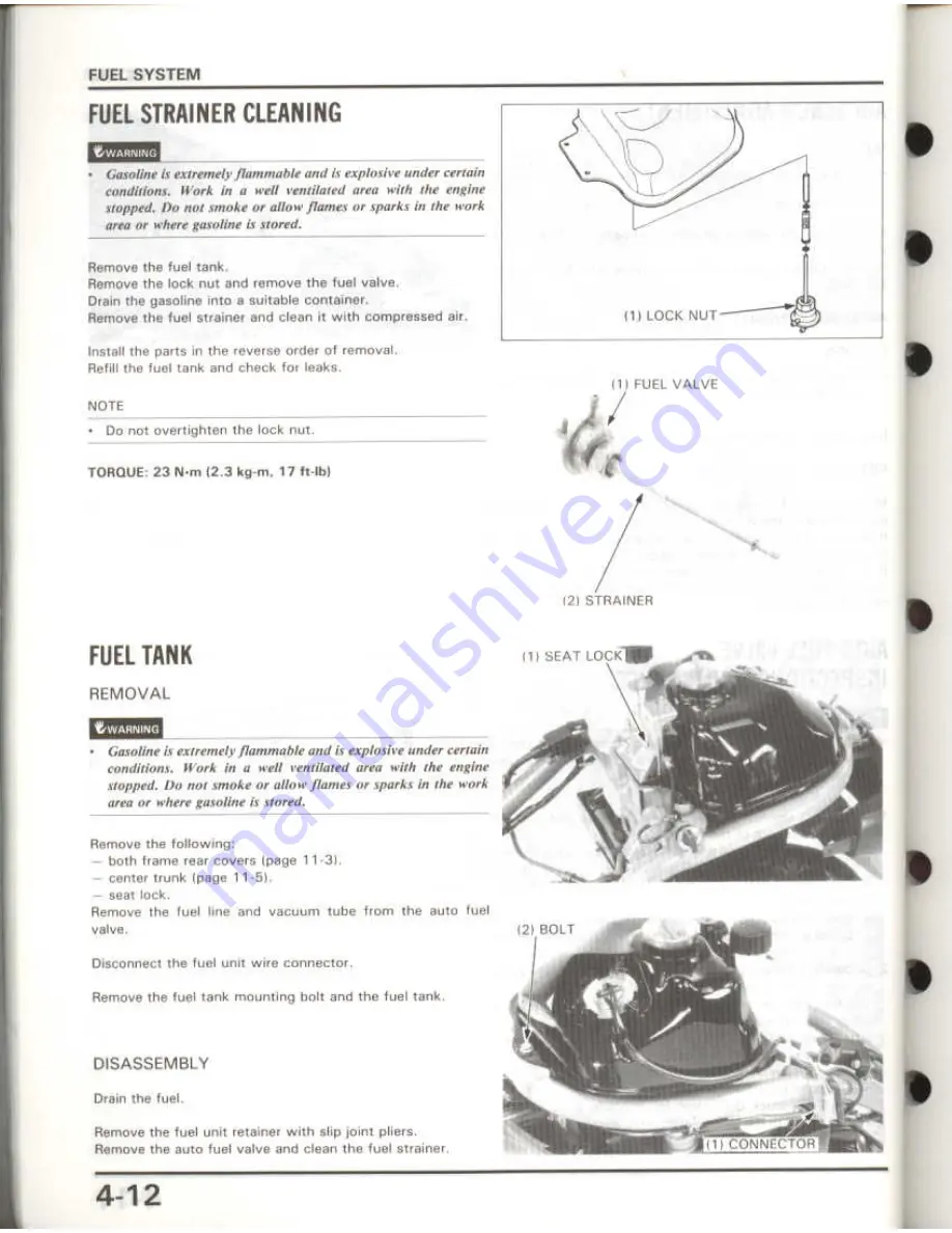 Honda Elite 50 LX Скачать руководство пользователя страница 41