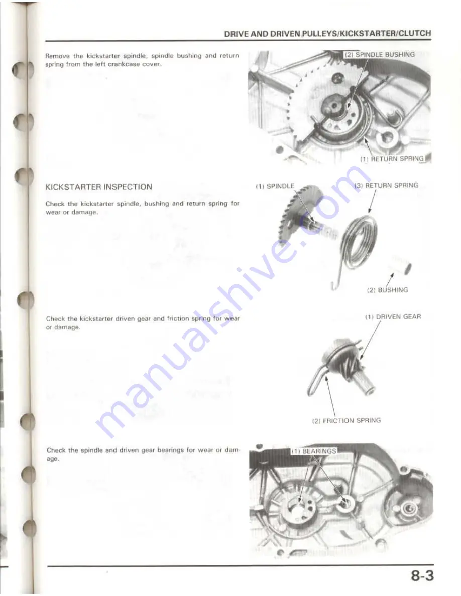 Honda Elite 50 LX Скачать руководство пользователя страница 66