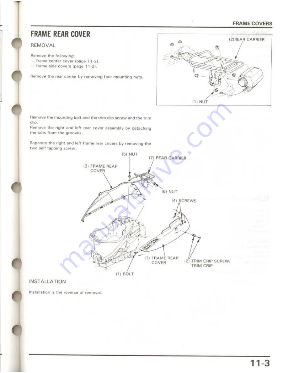 Honda Elite 50 LX Скачать руководство пользователя страница 95