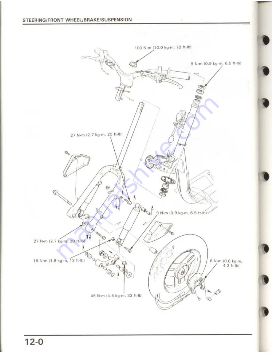 Honda Elite 50 LX Скачать руководство пользователя страница 99