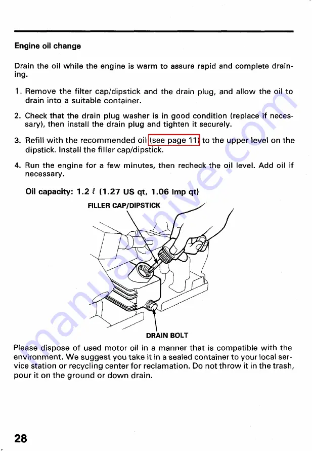 Honda EVD4010 Скачать руководство пользователя страница 30