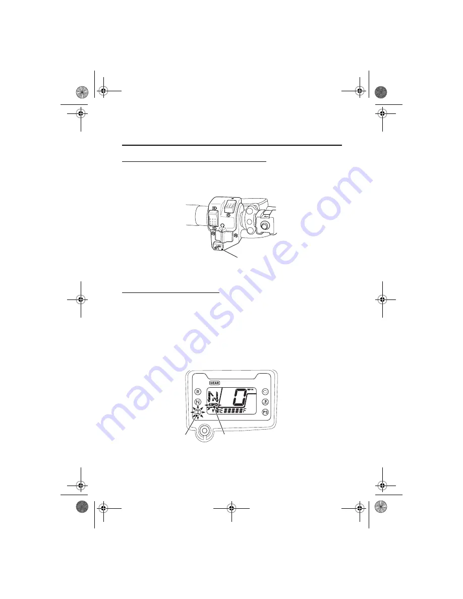 Honda FOREMAN Owner'S Manual Download Page 48