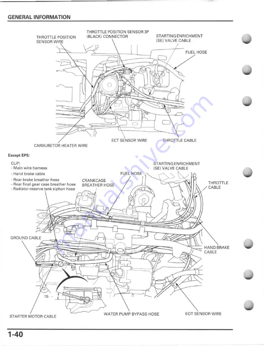 Honda FourTrax Foreman Rubicon 2005 Service Manual Download Page 44