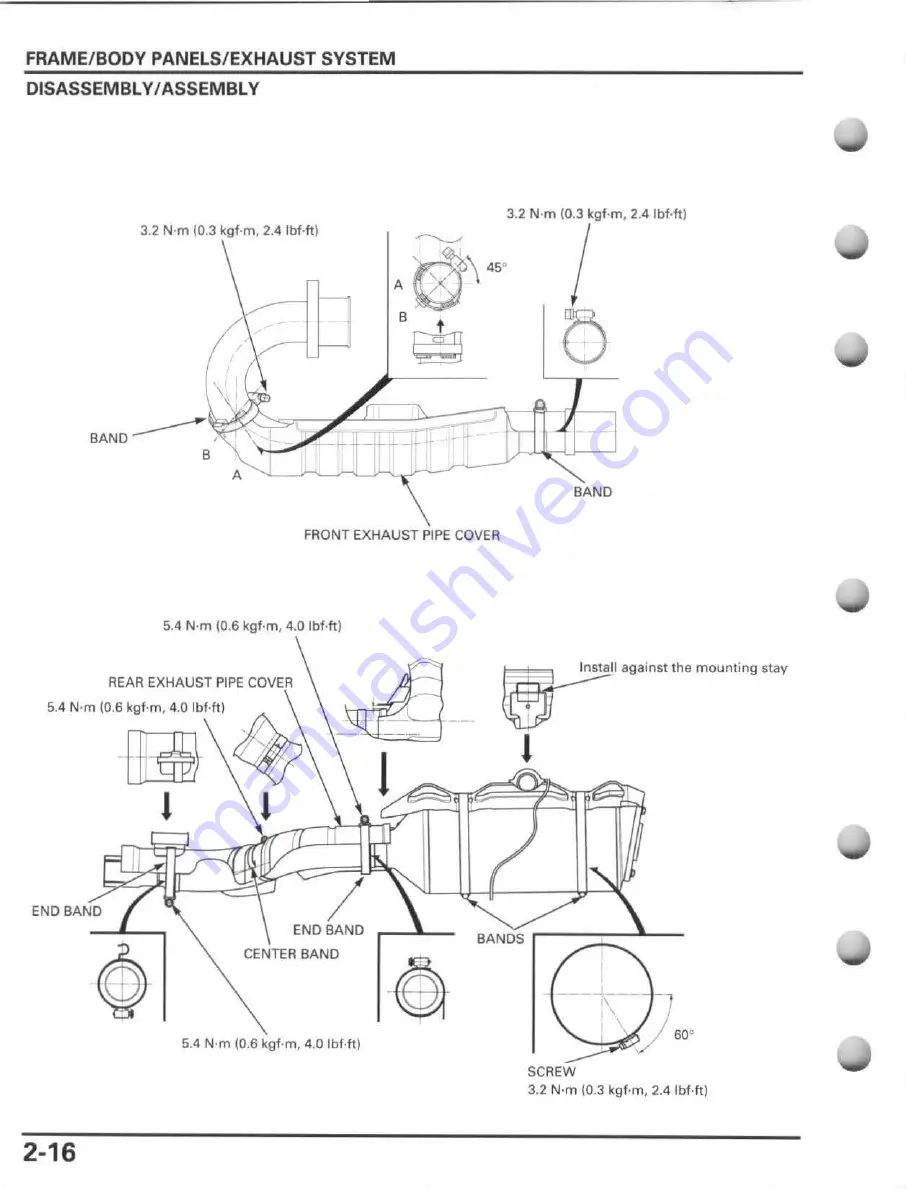 Honda FourTrax Foreman Rubicon 2005 Service Manual Download Page 70