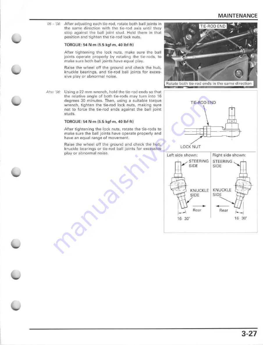 Honda FourTrax Foreman Rubicon 2005 Скачать руководство пользователя страница 99