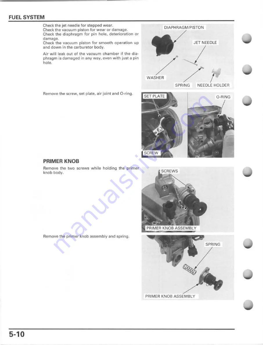 Honda FourTrax Foreman Rubicon 2005 Service Manual Download Page 128