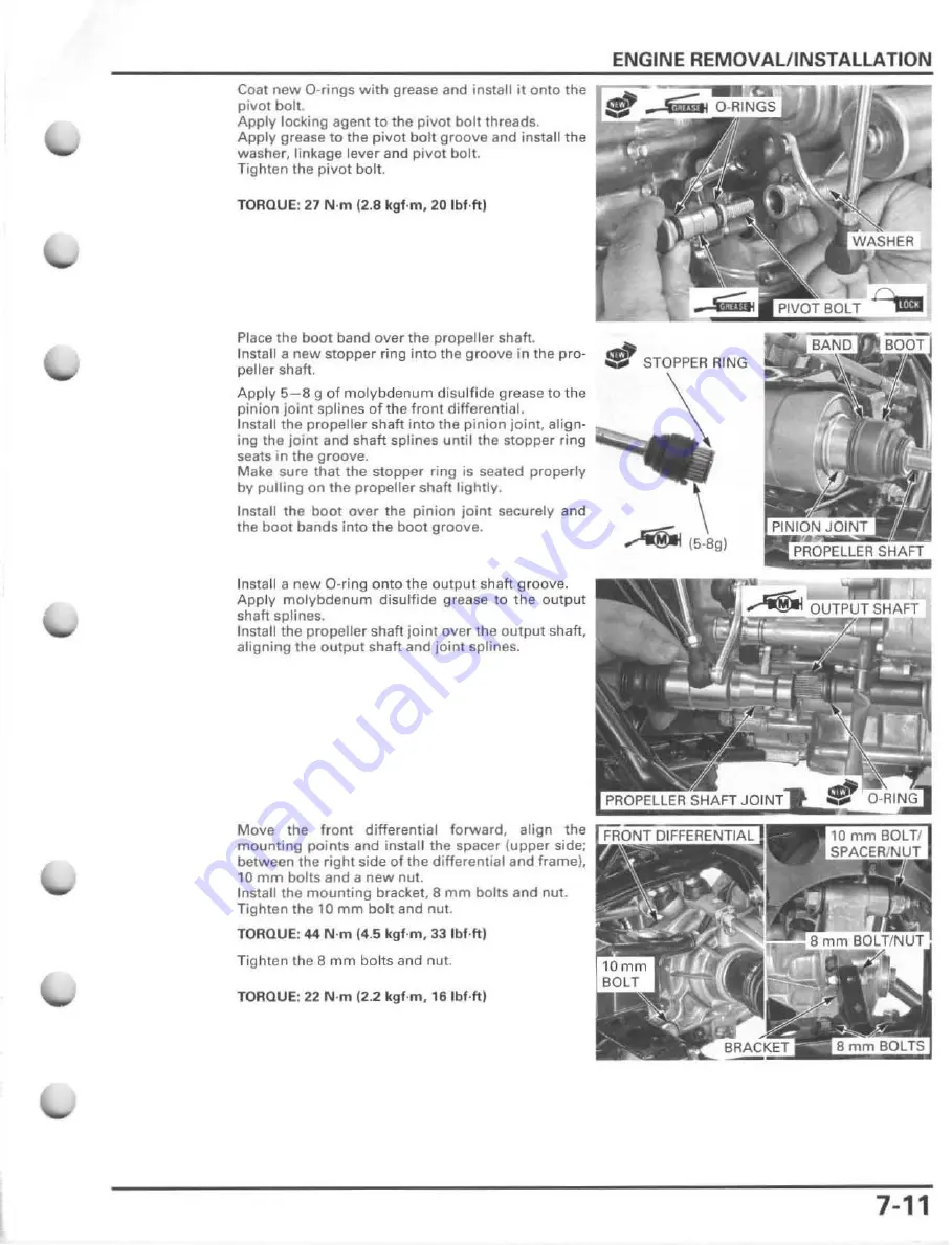 Honda FourTrax Foreman Rubicon 2005 Скачать руководство пользователя страница 167