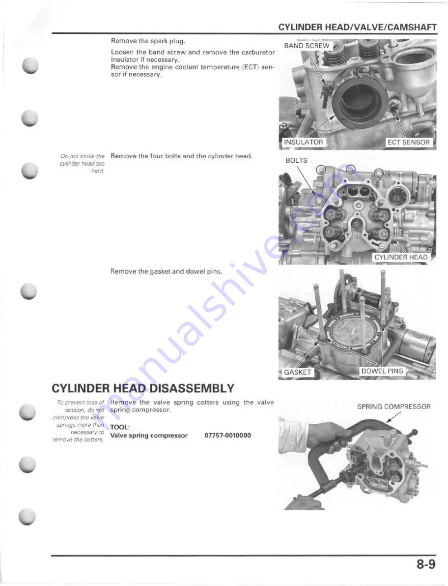 Honda FourTrax Foreman Rubicon 2005 Скачать руководство пользователя страница 177