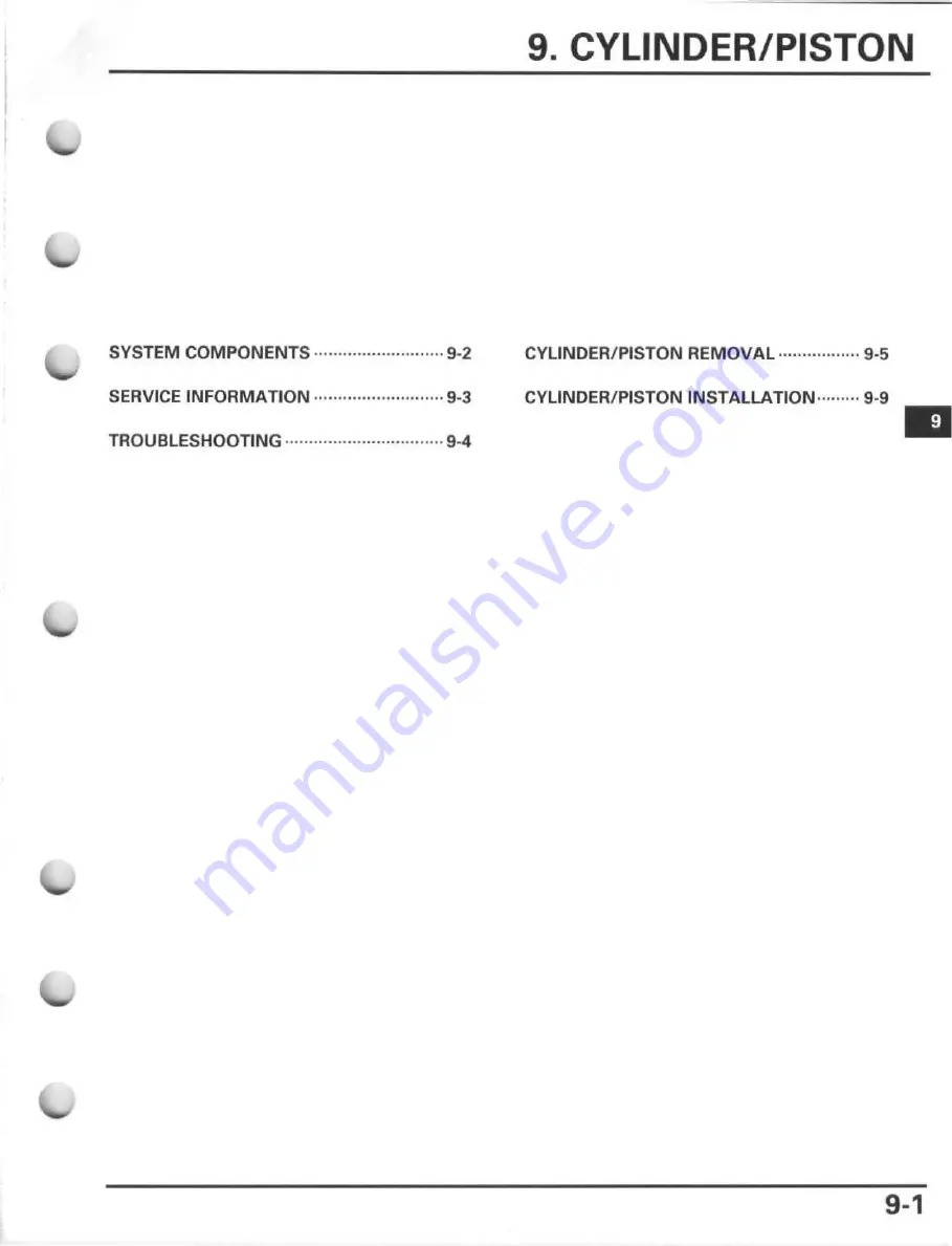 Honda FourTrax Foreman Rubicon 2005 Service Manual Download Page 193