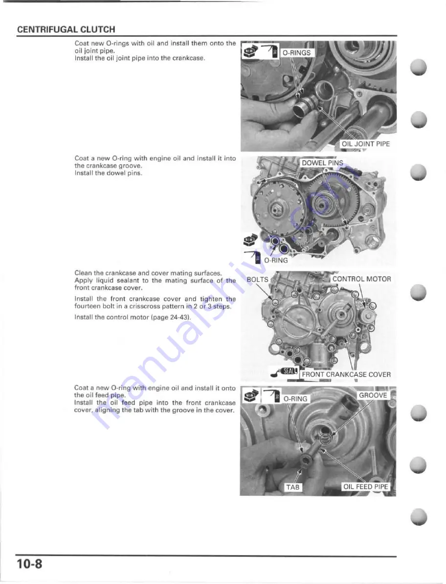 Honda FourTrax Foreman Rubicon 2005 Service Manual Download Page 212