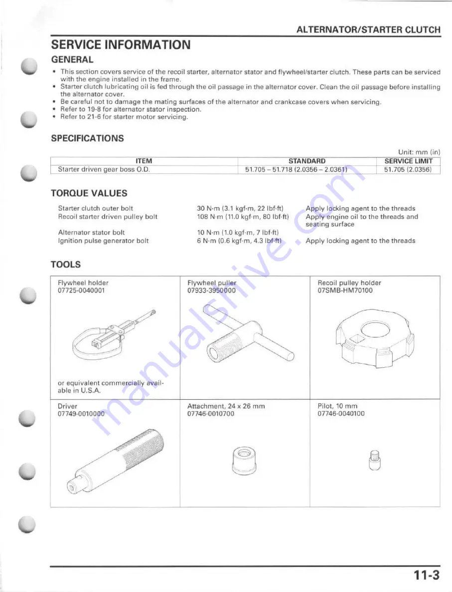 Honda FourTrax Foreman Rubicon 2005 Service Manual Download Page 223