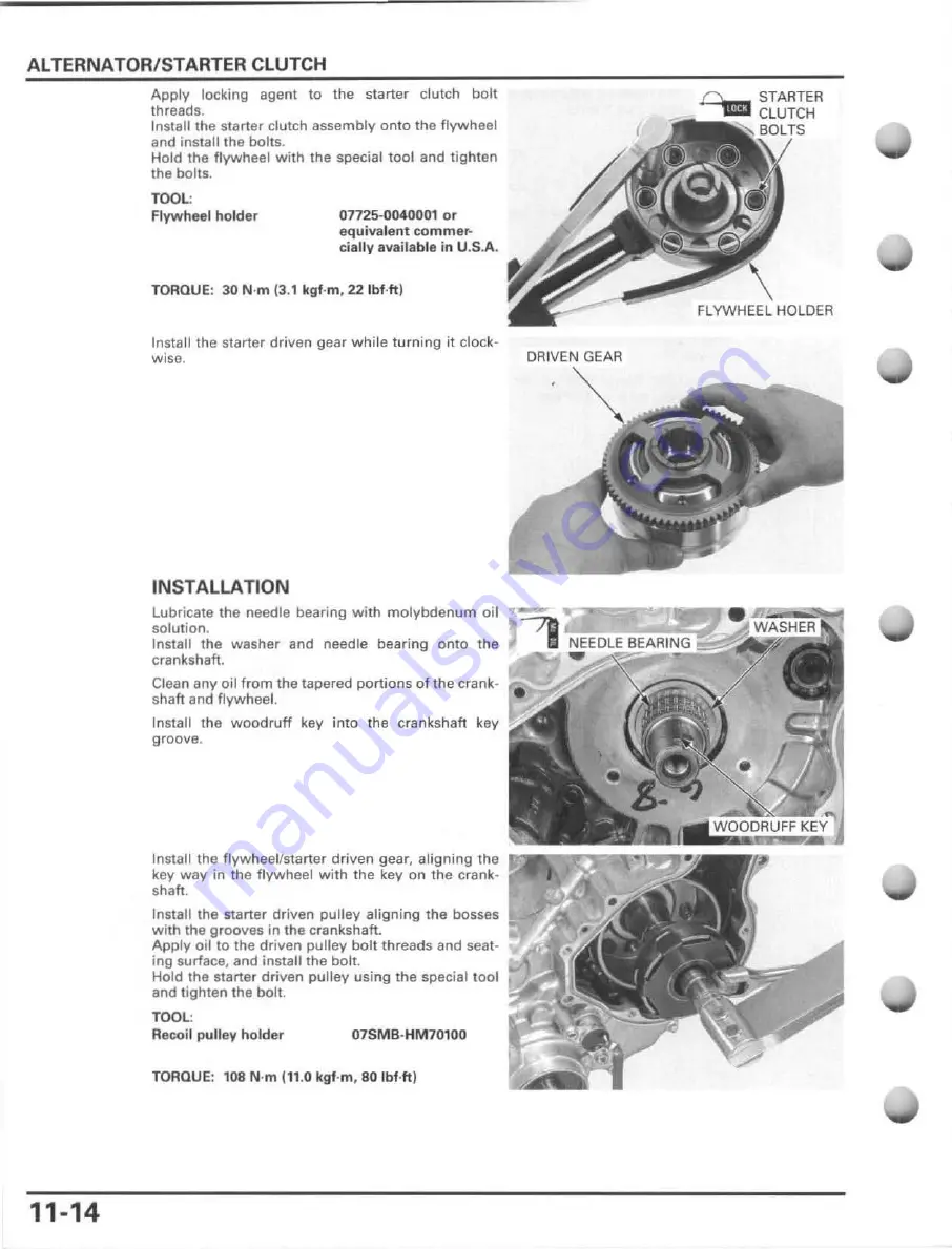 Honda FourTrax Foreman Rubicon 2005 Service Manual Download Page 234