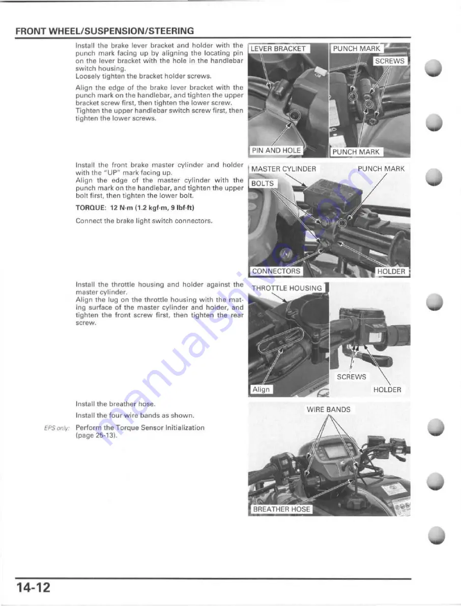 Honda FourTrax Foreman Rubicon 2005 Service Manual Download Page 286