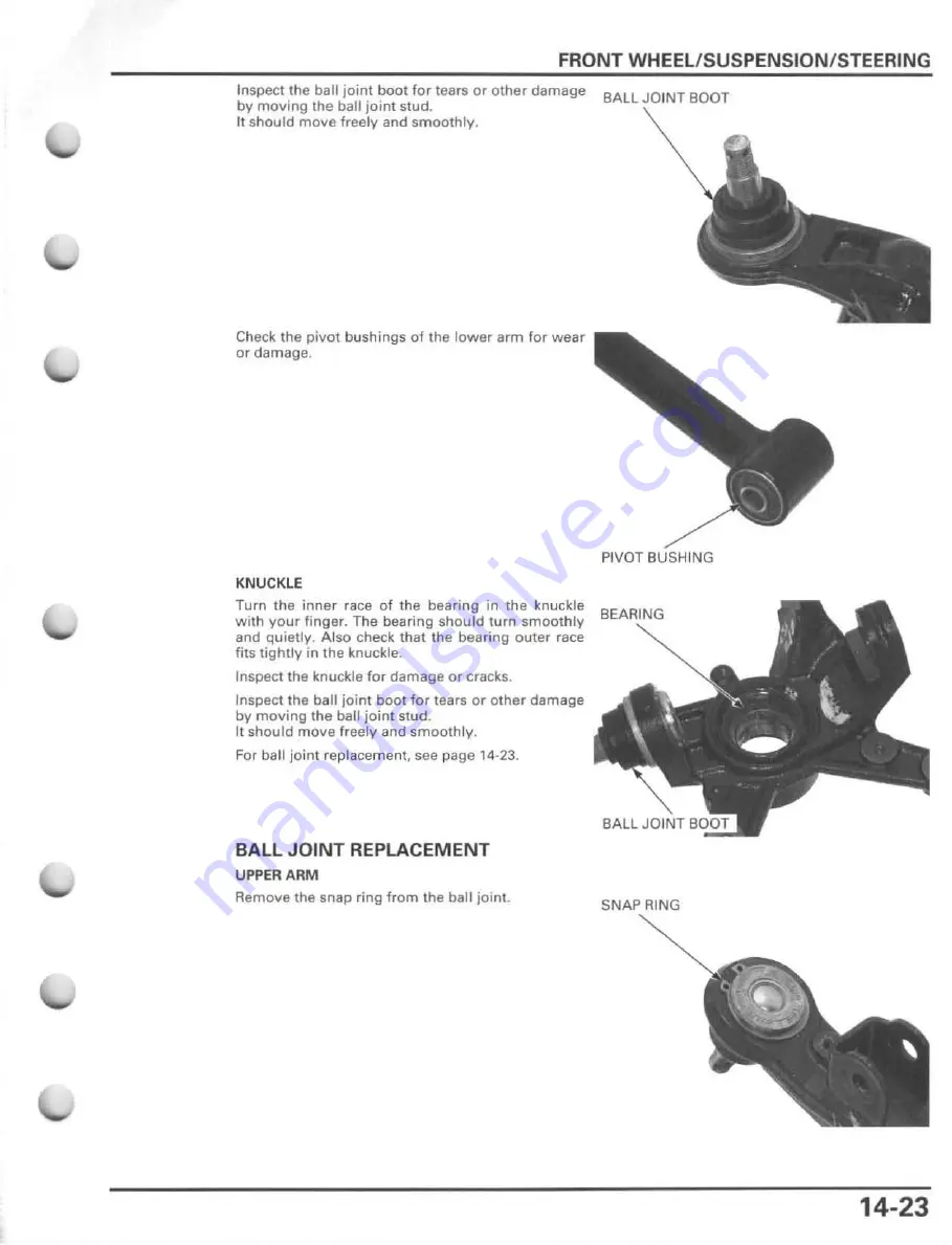 Honda FourTrax Foreman Rubicon 2005 Service Manual Download Page 297