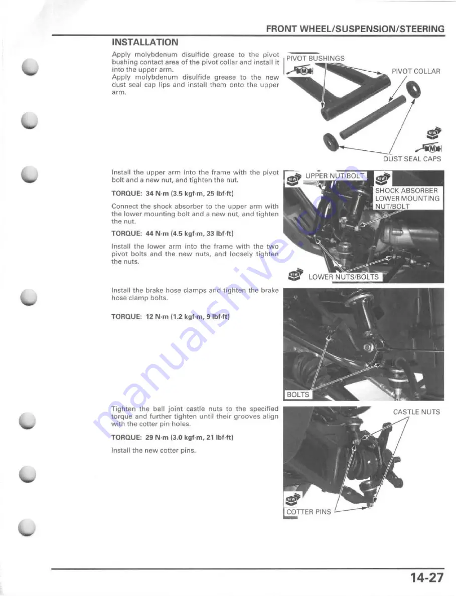 Honda FourTrax Foreman Rubicon 2005 Скачать руководство пользователя страница 301