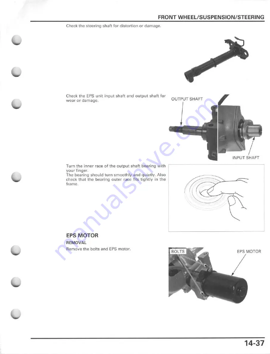 Honda FourTrax Foreman Rubicon 2005 Service Manual Download Page 311