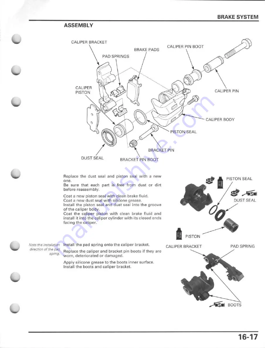 Honda FourTrax Foreman Rubicon 2005 Service Manual Download Page 353