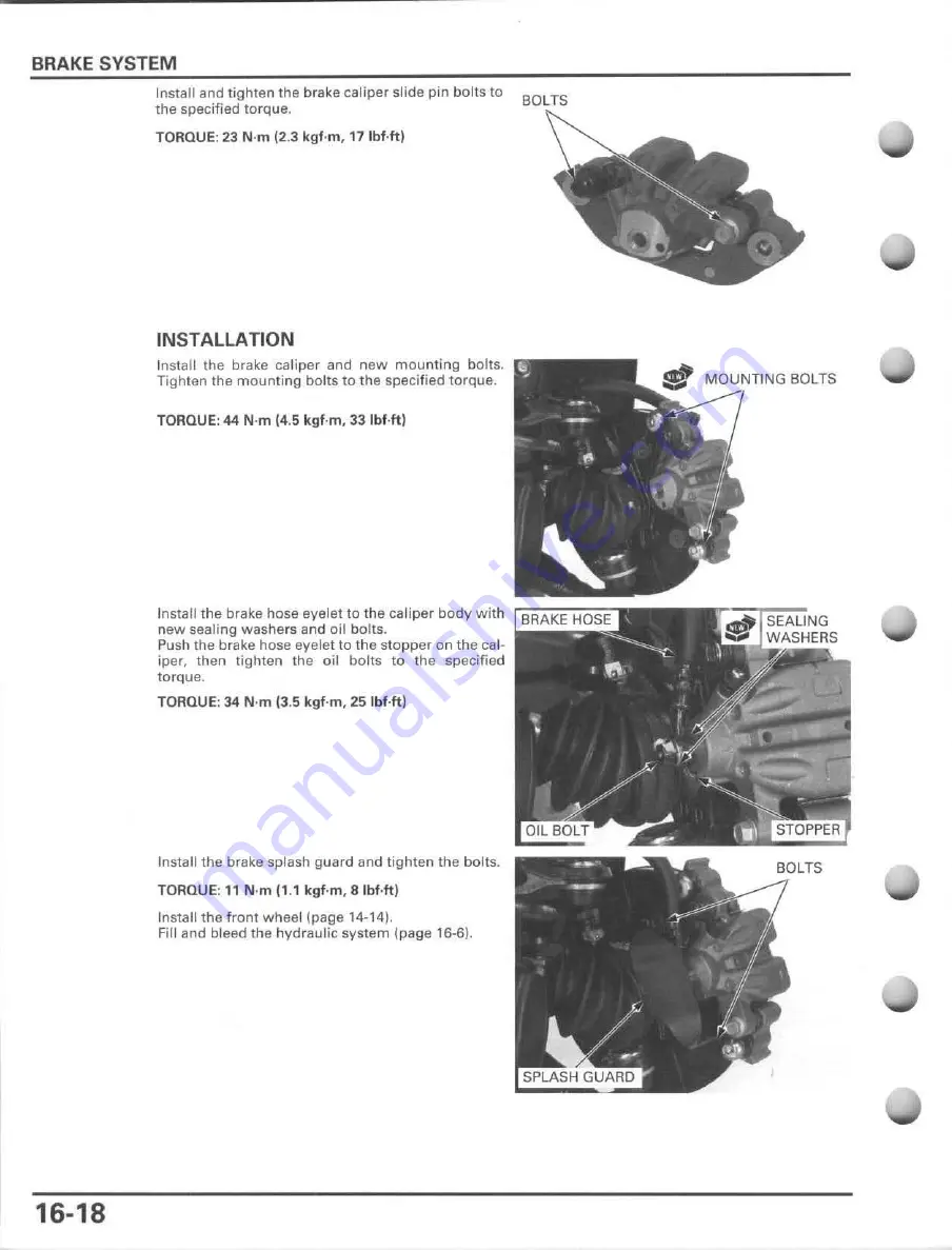 Honda FourTrax Foreman Rubicon 2005 Скачать руководство пользователя страница 354