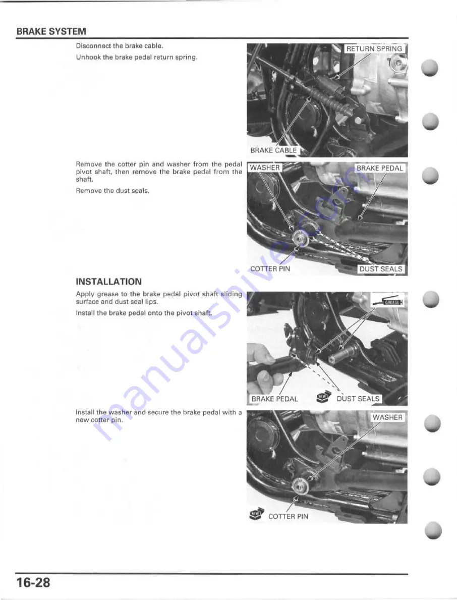 Honda FourTrax Foreman Rubicon 2005 Service Manual Download Page 364