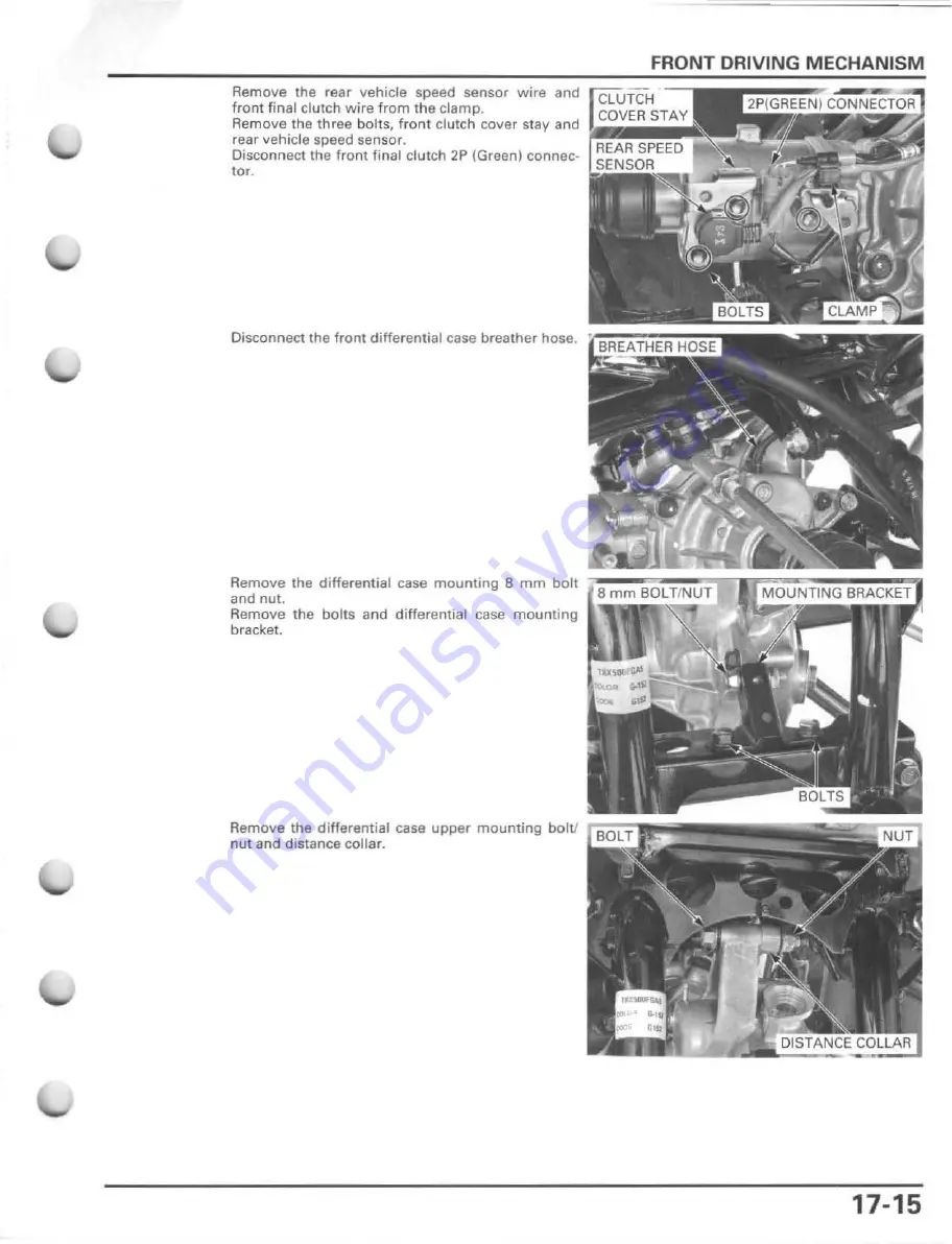 Honda FourTrax Foreman Rubicon 2005 Скачать руководство пользователя страница 381