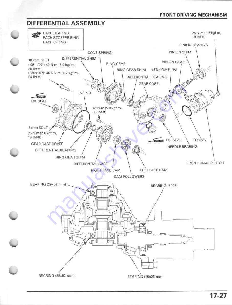 Honda FourTrax Foreman Rubicon 2005 Скачать руководство пользователя страница 393