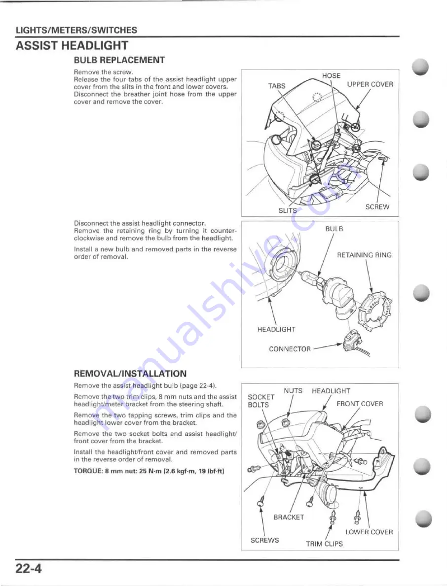 Honda FourTrax Foreman Rubicon 2005 Скачать руководство пользователя страница 460