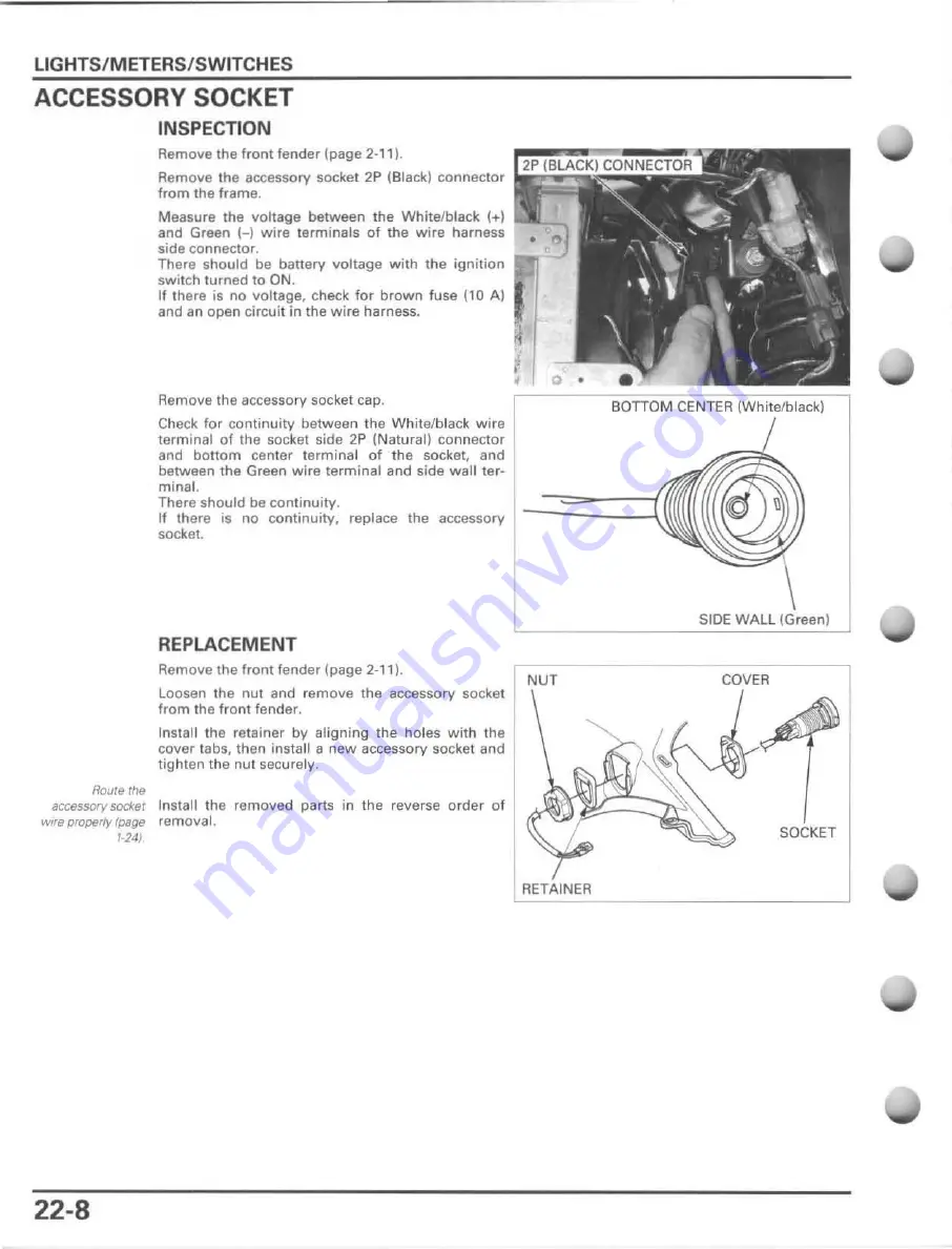 Honda FourTrax Foreman Rubicon 2005 Скачать руководство пользователя страница 464