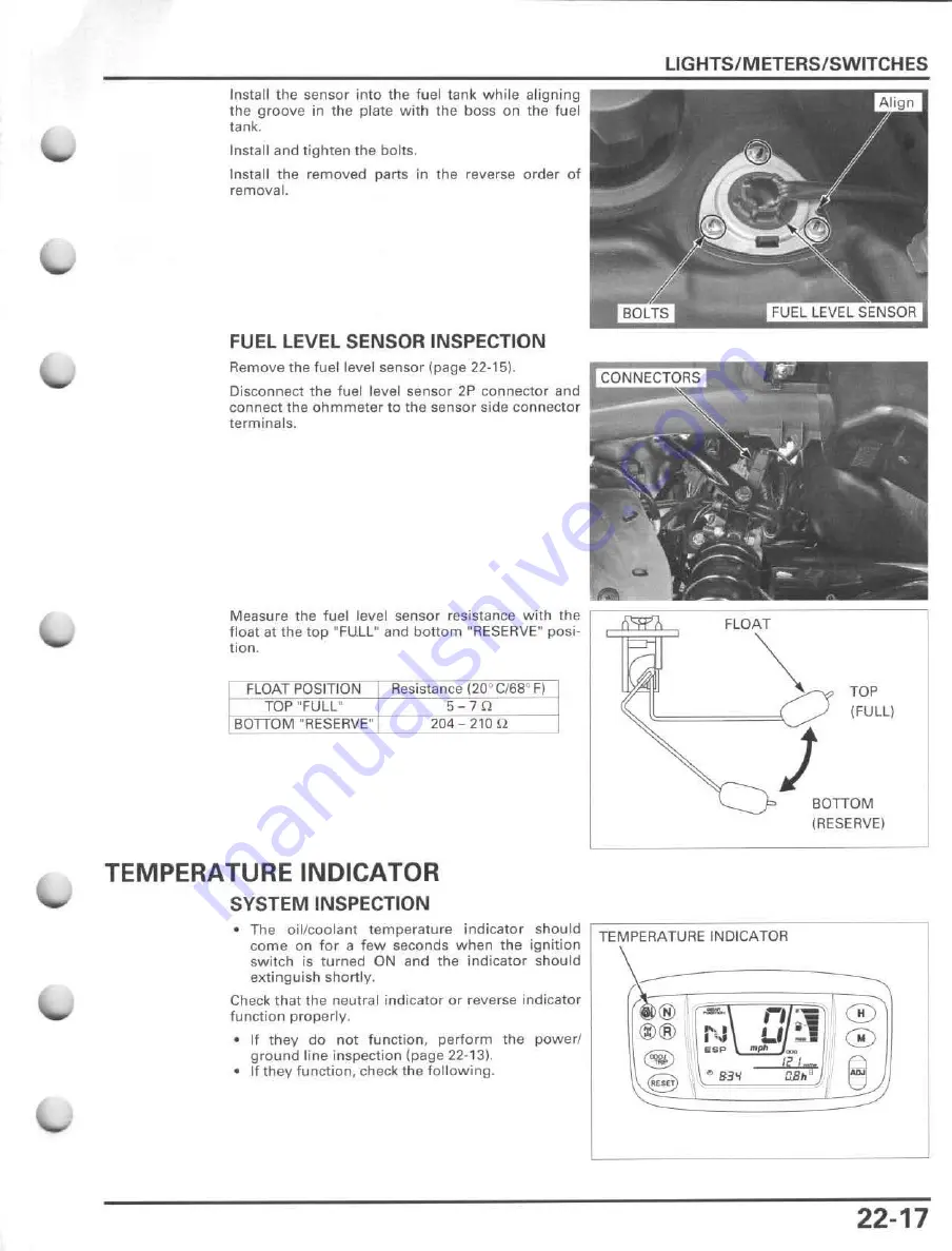 Honda FourTrax Foreman Rubicon 2005 Service Manual Download Page 473