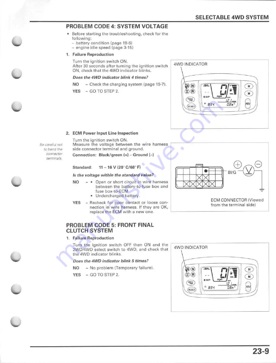 Honda FourTrax Foreman Rubicon 2005 Service Manual Download Page 493