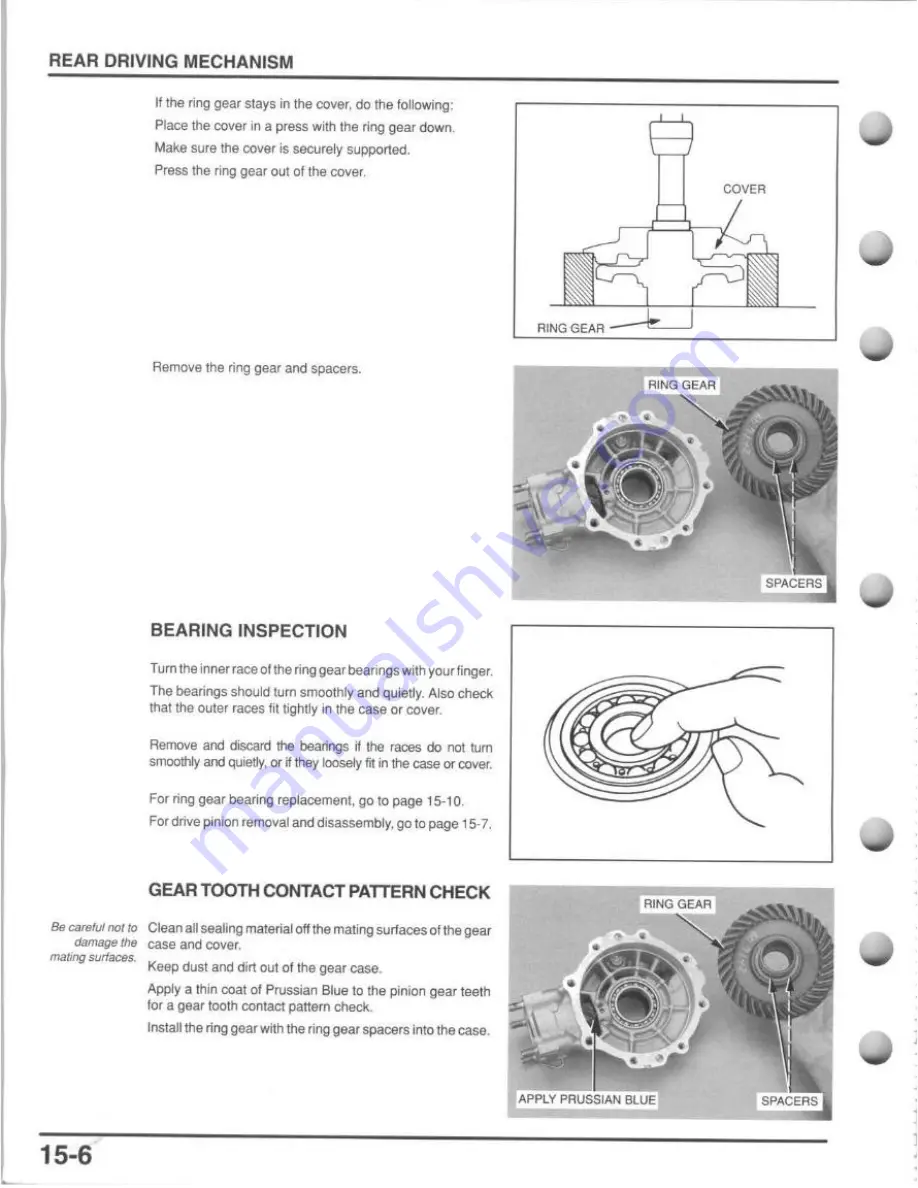 Honda Fourtrax TRX300 Service Manual Download Page 289