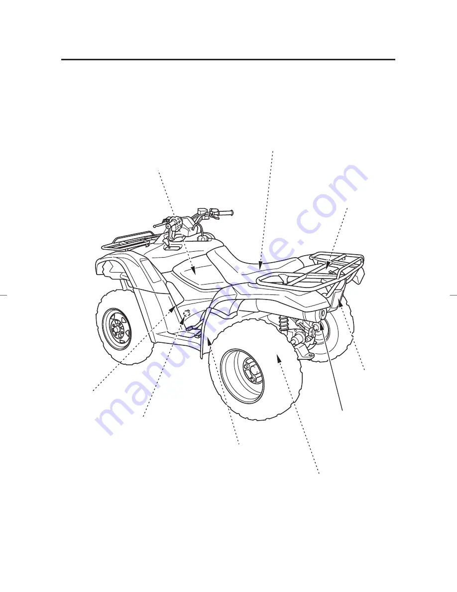 Honda FOURTRAX Owner'S Manual Download Page 107