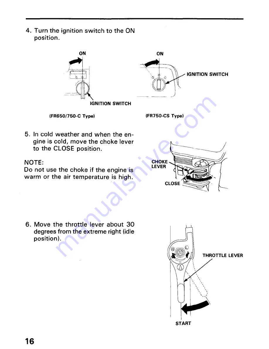 Honda FR650 Owner'S Manual Download Page 18