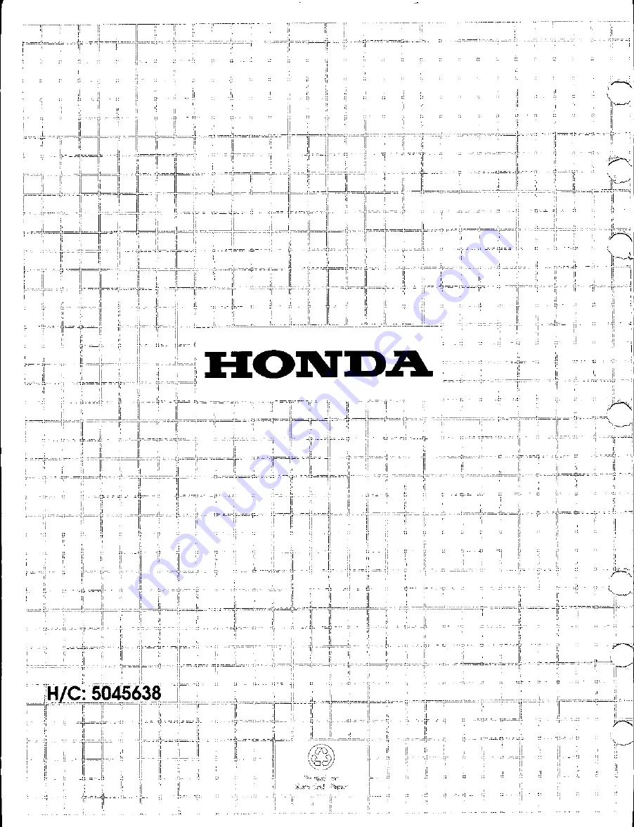 Honda FS7054 Скачать руководство пользователя страница 40