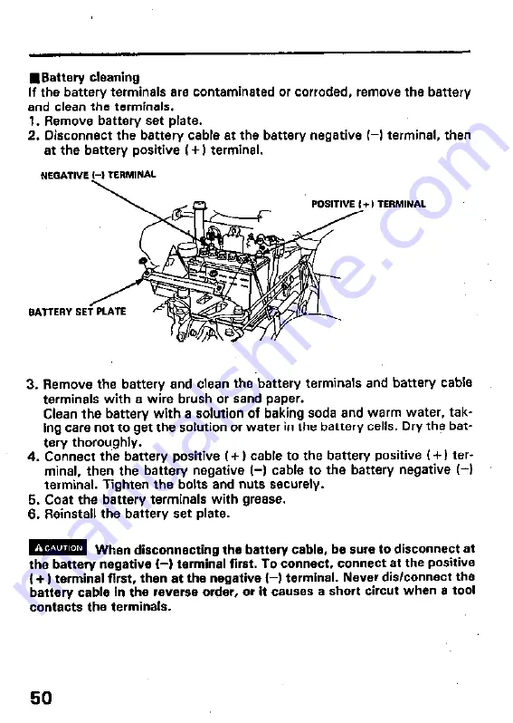 Honda H3013H Owner'S Manual Download Page 52