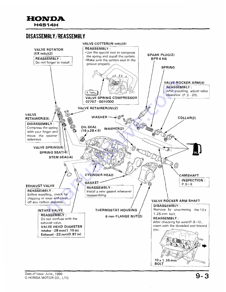 Honda H4524H Скачать руководство пользователя страница 121