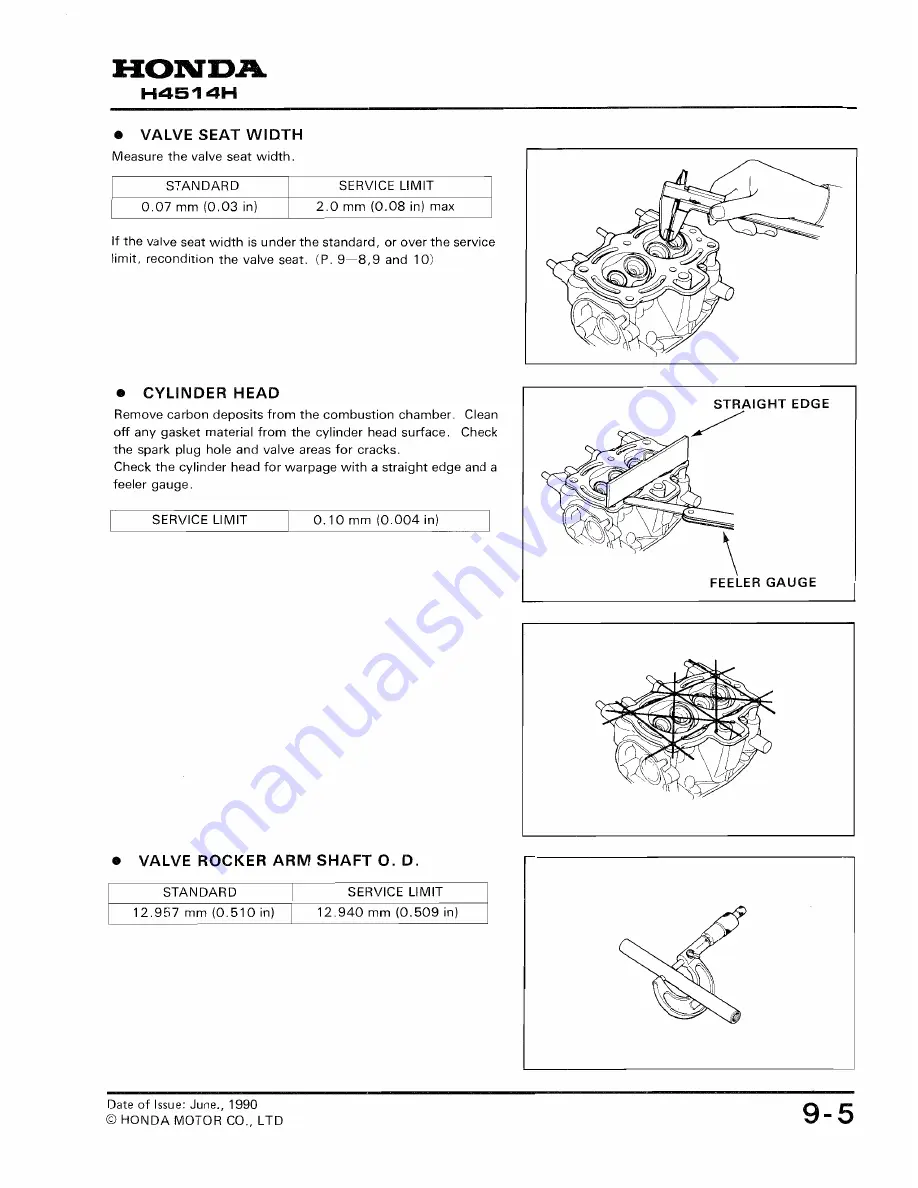 Honda H4524H Скачать руководство пользователя страница 123