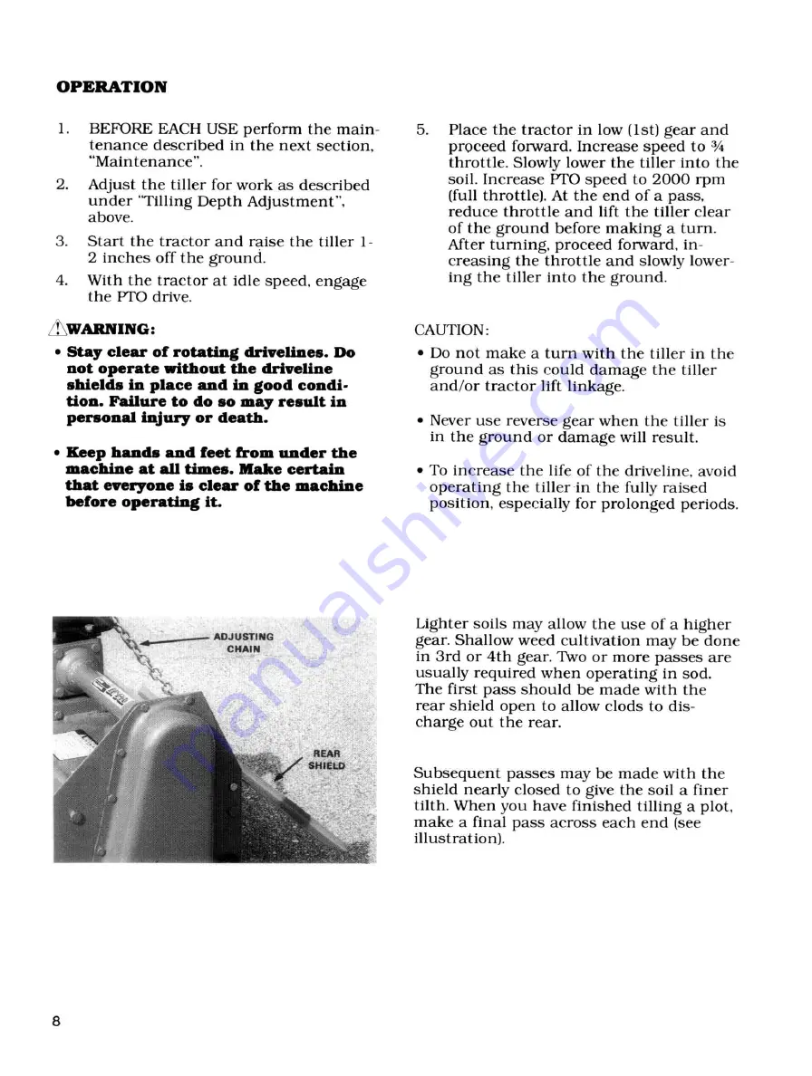 Honda H5518 Operator'S Manual Download Page 13