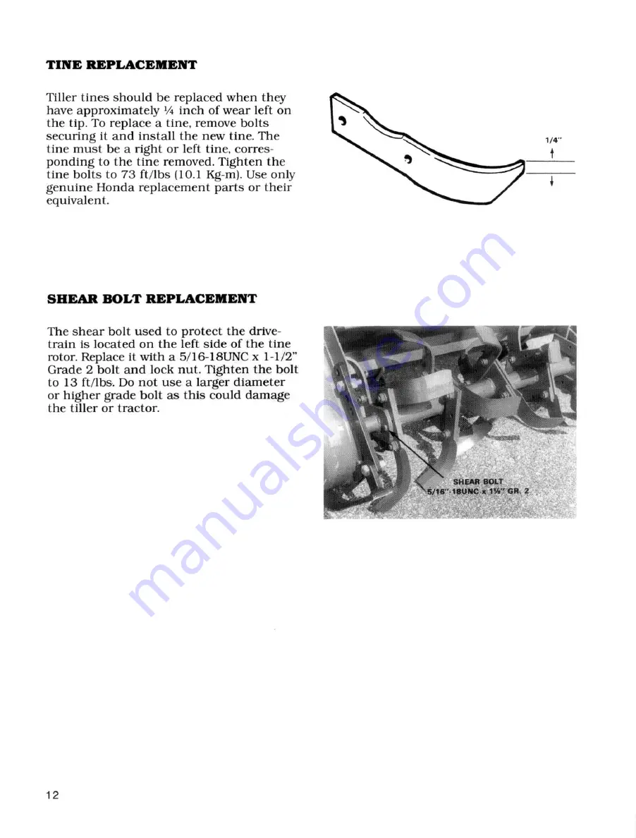 Honda H5518 Operator'S Manual Download Page 17