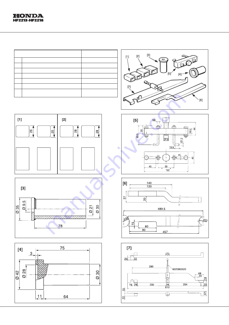 Honda HF2213 Shop Manual Download Page 40