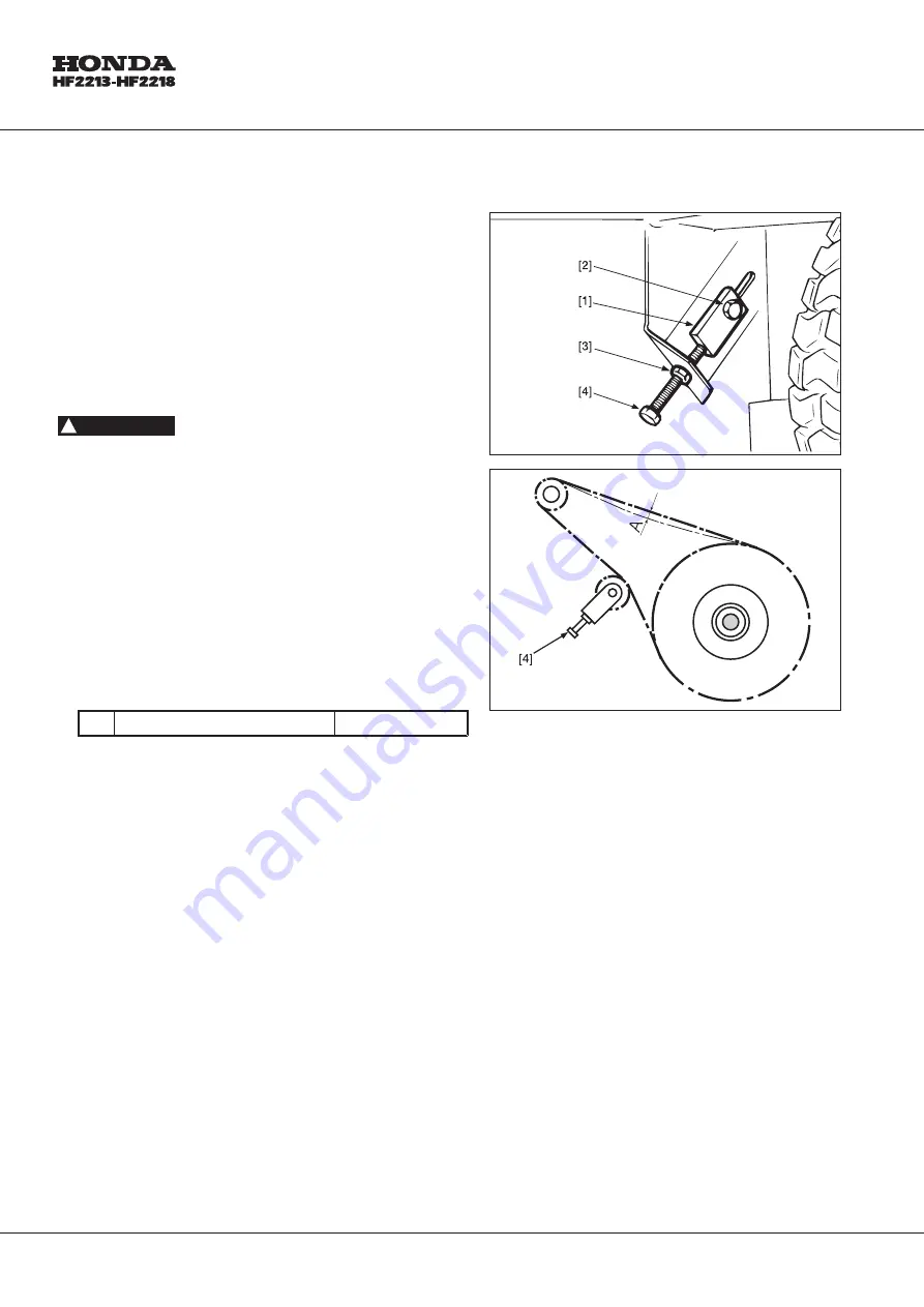 Honda HF2213 Shop Manual Download Page 50